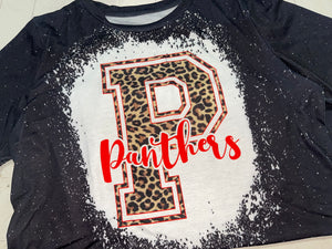 Panthers faux design black