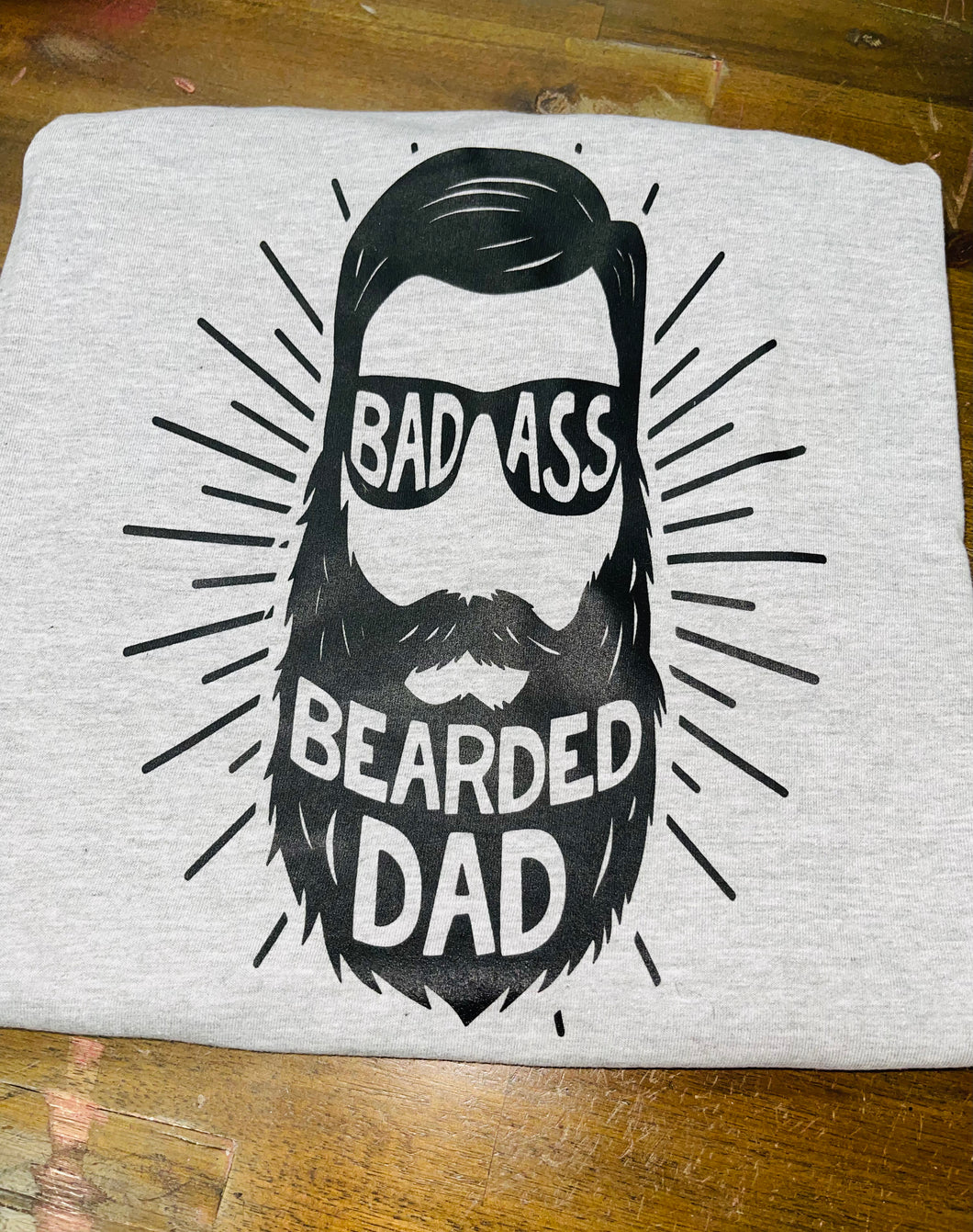 Bearded dad tee