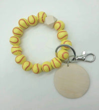 Load image into Gallery viewer, Baseball keychain preorder
