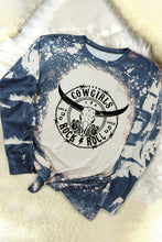 Load image into Gallery viewer, Cowgirls rock and roll long sleeve
