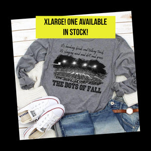 Boys of fall long sleeve unisex Xlarge