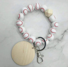 Load image into Gallery viewer, Baseball keychain preorder
