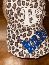 Load image into Gallery viewer, Blue Devils custom leopard hat
