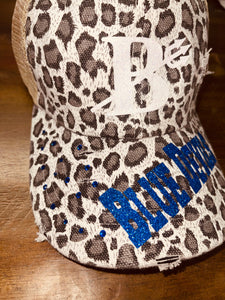 Blue Devils custom leopard hat