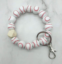 Load image into Gallery viewer, Baseball keychain preorder
