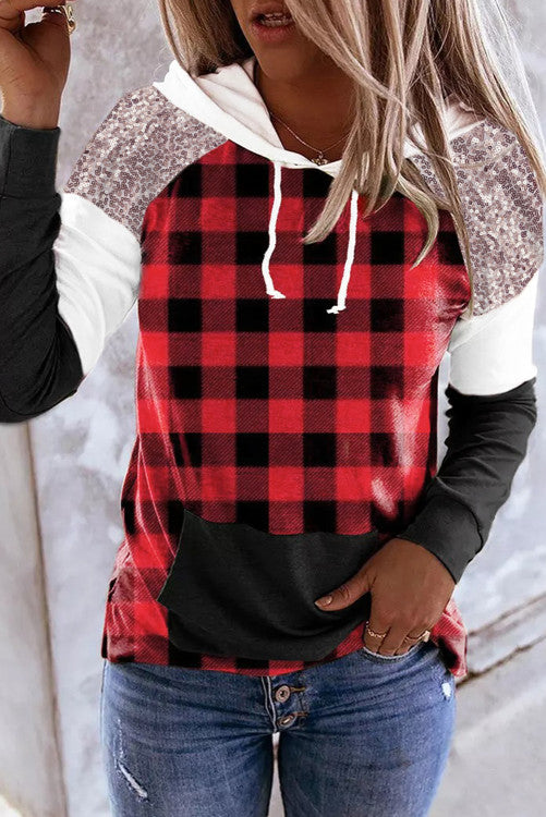 Plaid dreamer hoodie