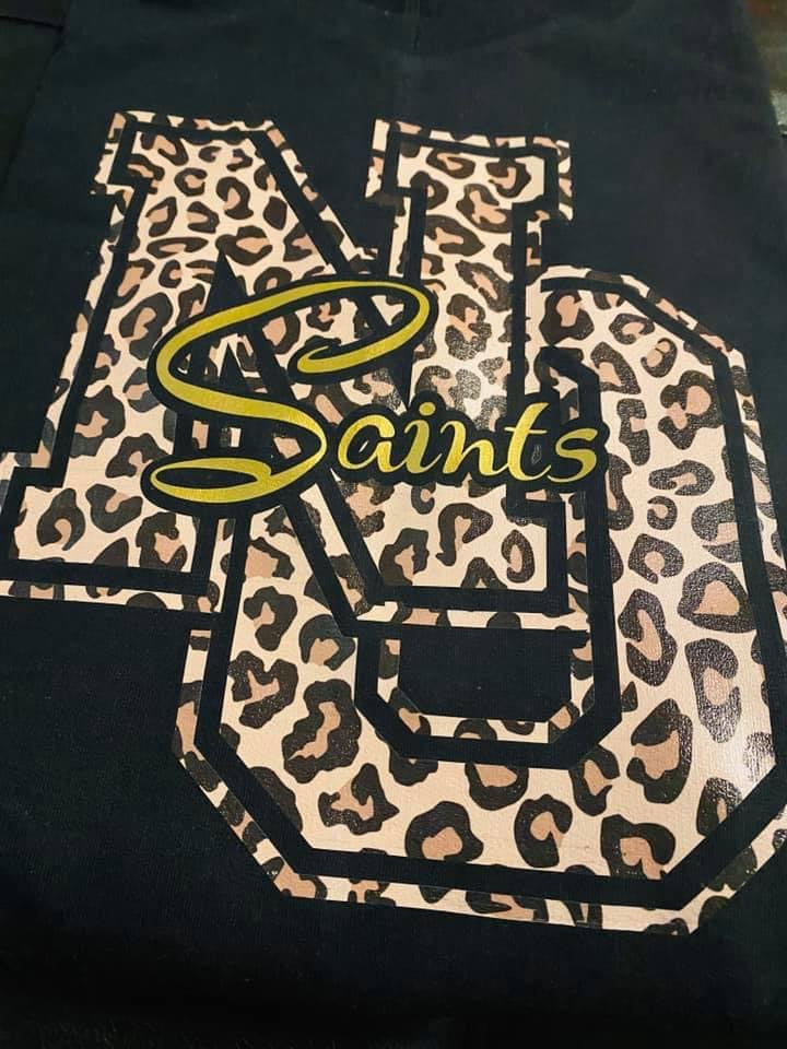 Animal print spirit apparel block form