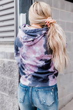 Load image into Gallery viewer, Tie dye hooded sweatshirt.
