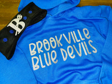 Load image into Gallery viewer, Blue devils hoodie. Youth large
