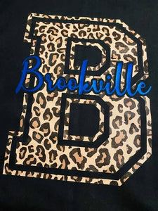 Animal print spirit apparel block form