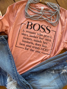 Boss tee